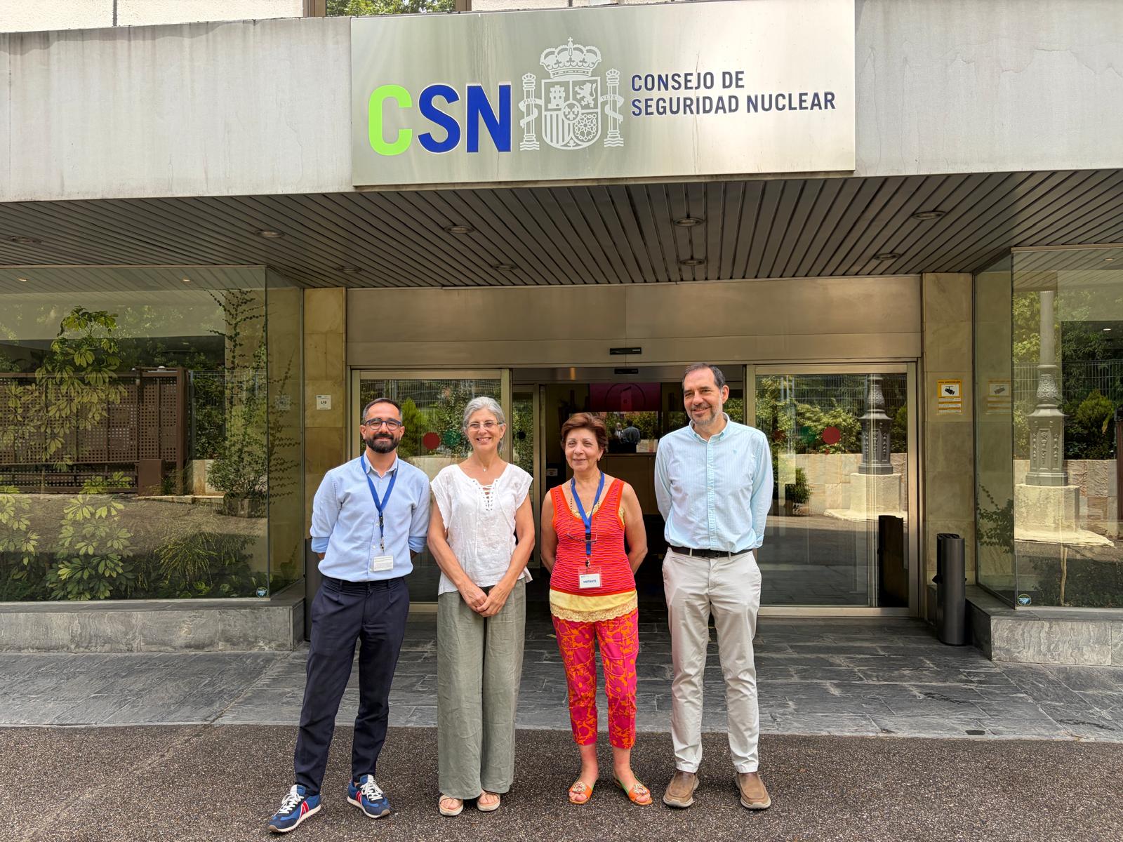 Participação da ERS em reunião de trabalho no Conselho de Segurança Nuclear (CSN), em Madrid