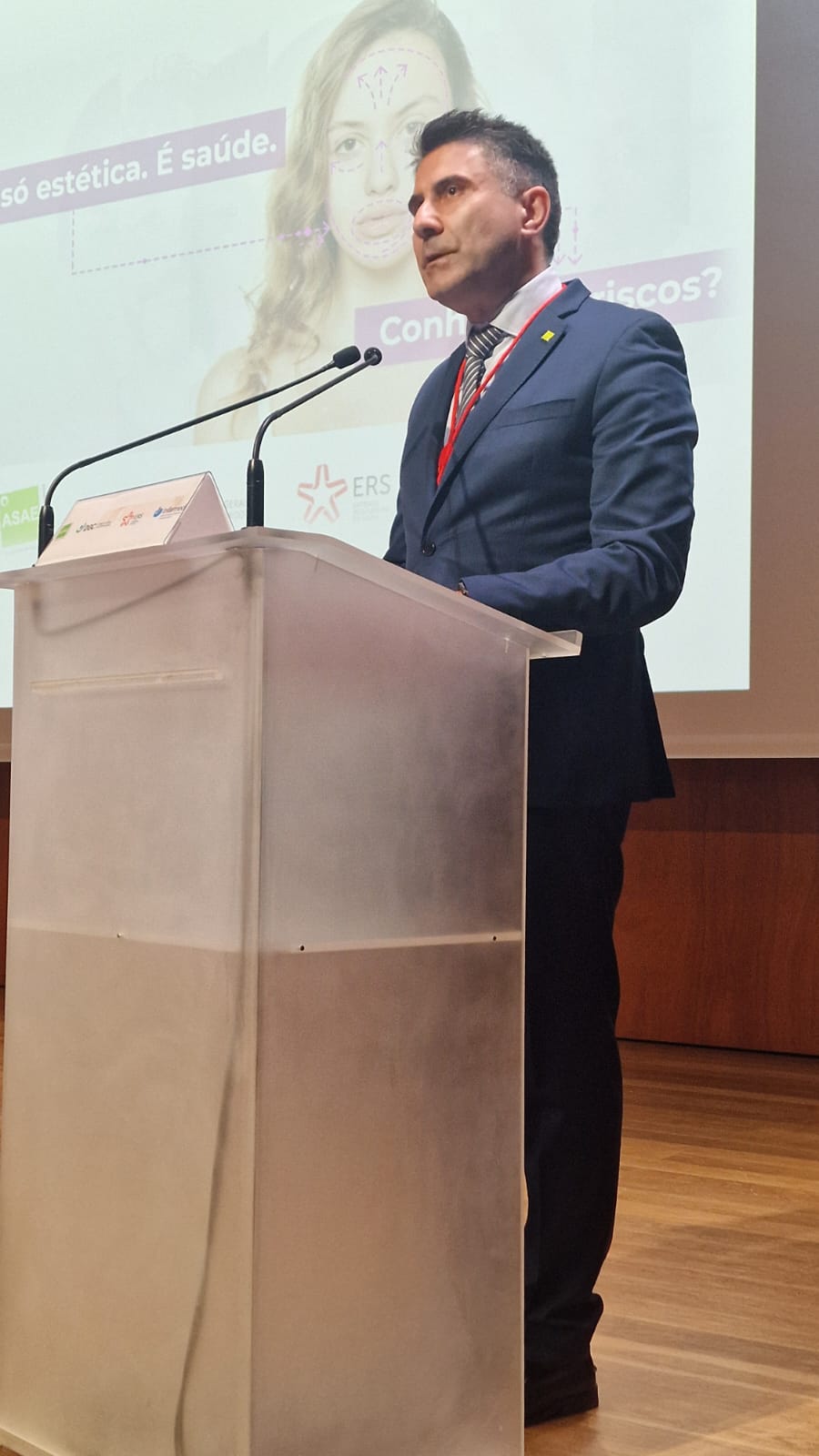 Lançamento da campanha "Não é só estética. É saúde."