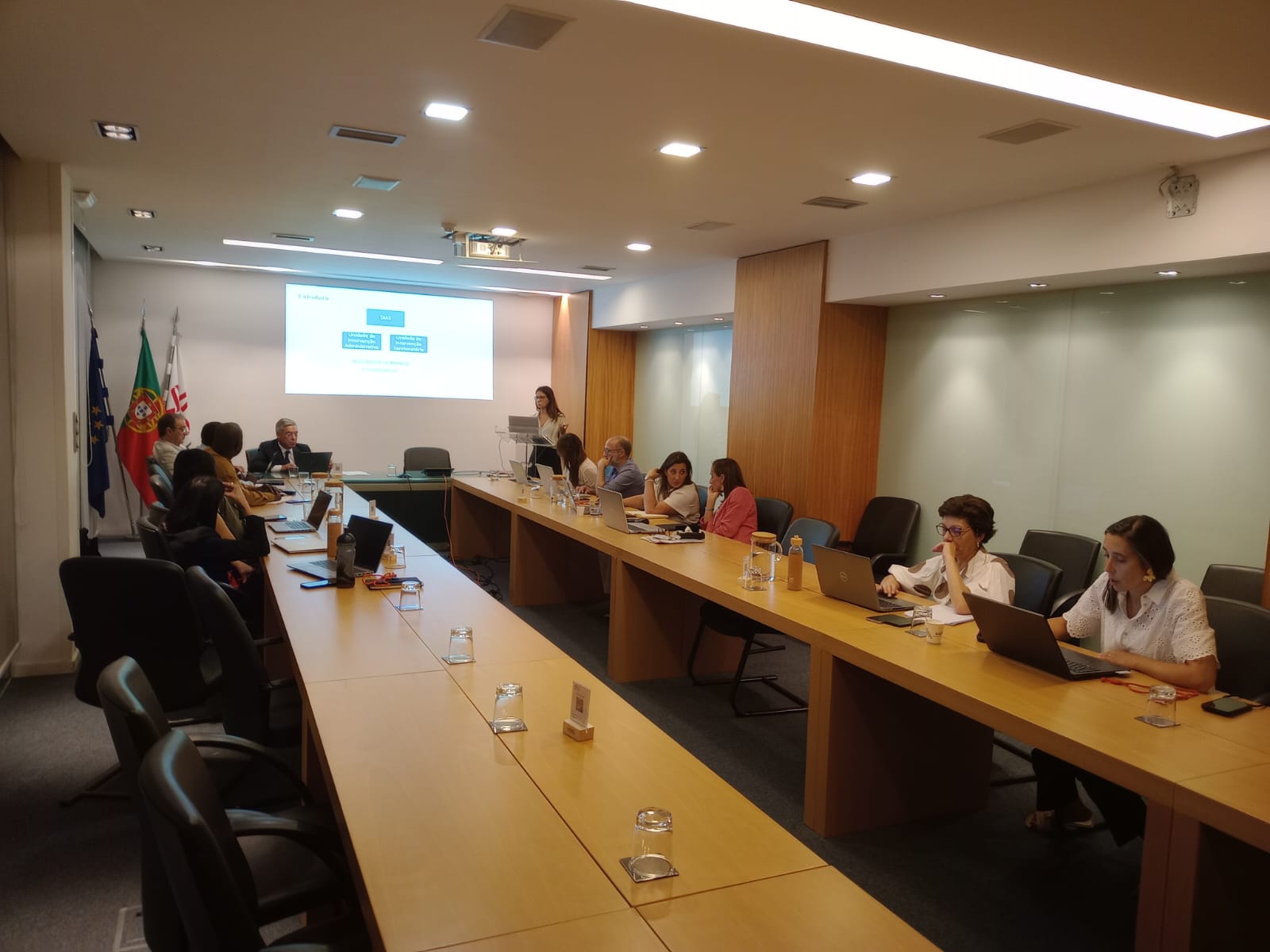 ERS recebe representantes da IGAS e da DGECS da Guiné-Bissau