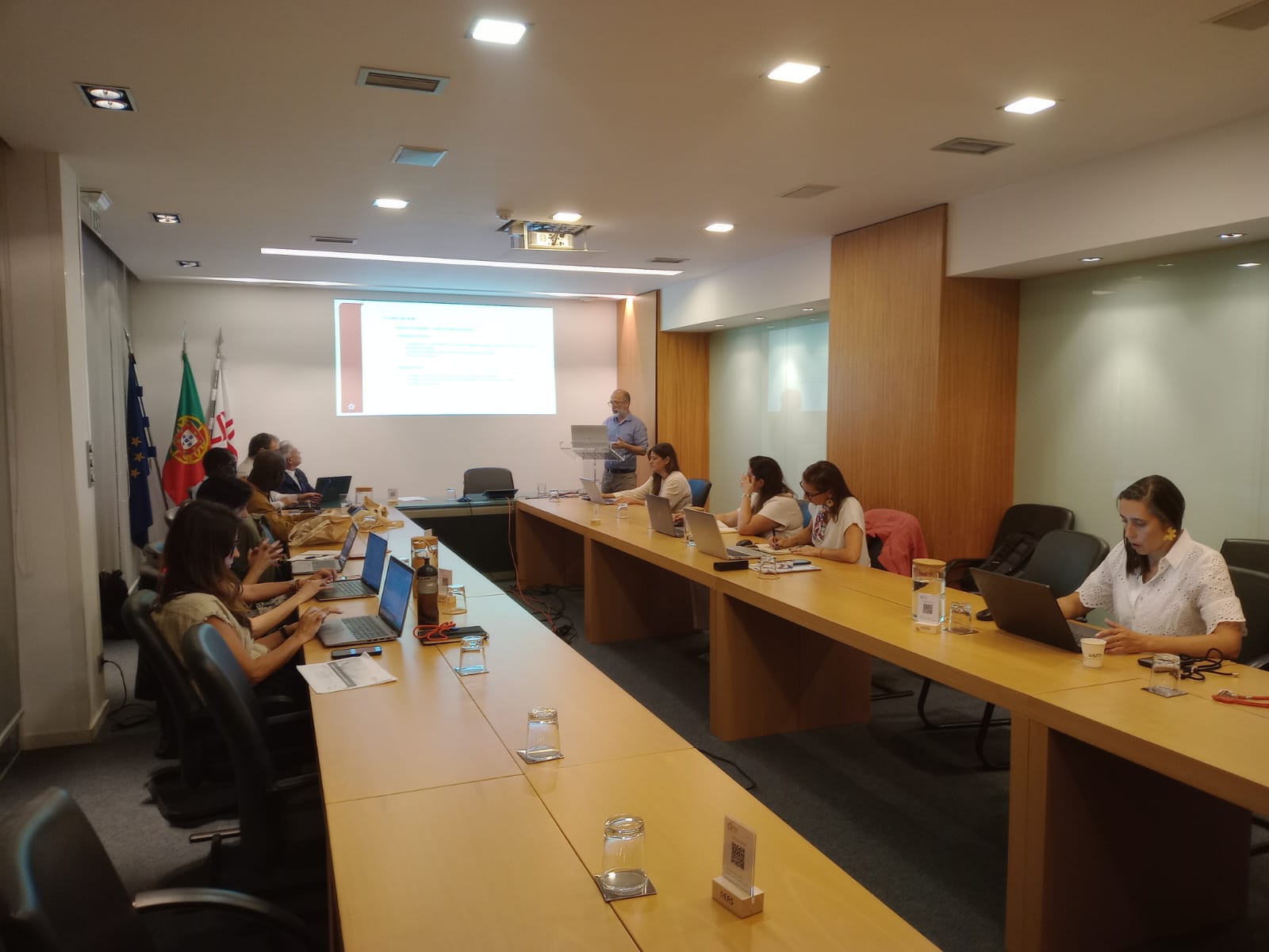 ERS recebe representantes da IGAS e da DGECS da Guiné-Bissau